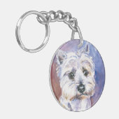 Hond Sleutelhanger (Voorkant Links)