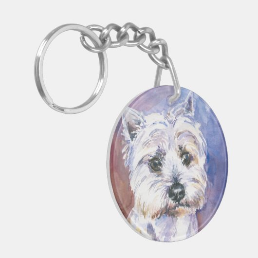 Hond Sleutelhanger (Voorkant Links)