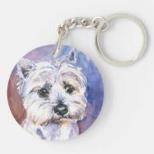 Hond Sleutelhanger (Achterkant)