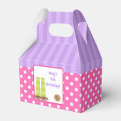 Hond Slippers Pyjama's & Pannenkoeken Verjaardagsf Bedankdoosjes (Voorkant Zijde)