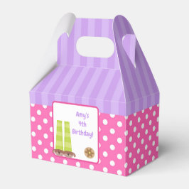 Hond Slippers Pyjama's & Pannenkoeken Verjaardagsf Bedankdoosjes