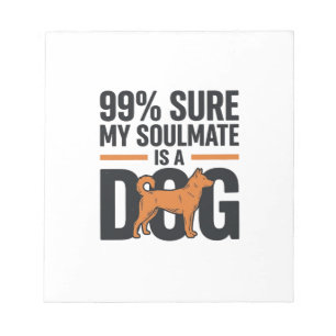 Hond Soulmate Grappige Vintage Gravure T-Shirt Ont Notitieblok