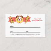 Hond Spa Salon - Afspraakkaart Afsprakenkaartje (Achterkant)