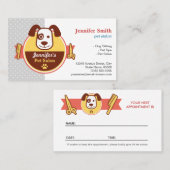 Hond Spa Salon - Afspraakkaart Afsprakenkaartje (Voorkant / Achterkant)