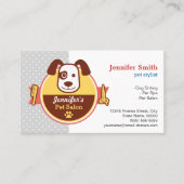 Hond Spa Salon - Afspraakkaart Afsprakenkaartje (Voorkant)