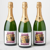 Hond sparkling wijnetiket (Flessen)