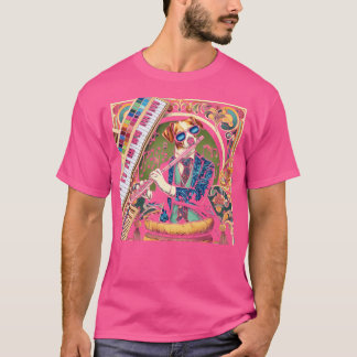 Hond speelt fluit t-shirt