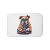 Hond Speelt Videospelletjes Badmat (Voorkant)