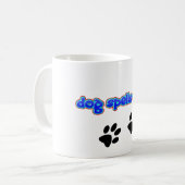 Hond Spelt Liefde Koffiemok (Voorkant links)