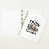 Hond Stam heeft poten Vintage graveerontwerp_1 Planner (Display)