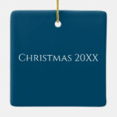 Hond steampunk vleugels keramisch ornament (Achterkant)