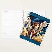 Hond steampunk vleugels planner (Display)