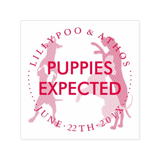 Hond Stempel met Doggen (Design)