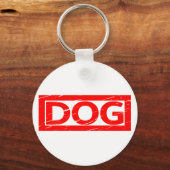 Hond Stempel Sleutelhanger (Voorkant)