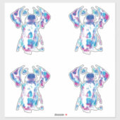 Hond Sticker (Vel)
