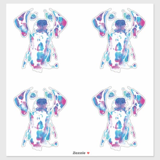 Hond Sticker (Vel)