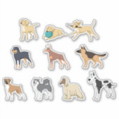hond sticker (Voorkant)