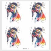 Hond Sticker (Vel)
