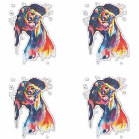 Hond Sticker (Voorkant)