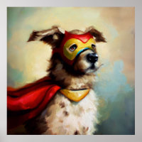 Hond Superhero