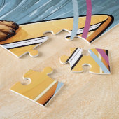 Hond Surfend Doodle Legpuzzel (Zijkant)