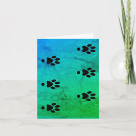 Hond sympathie kaart van dalDesignNZ