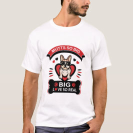 Hond T-shirt Cadeau , Hondenbezitter T-shirt Des,