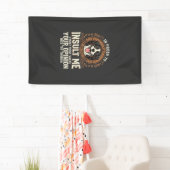 Hond T-shirt Grappige Mening Belediging Spandoek (Insitu)