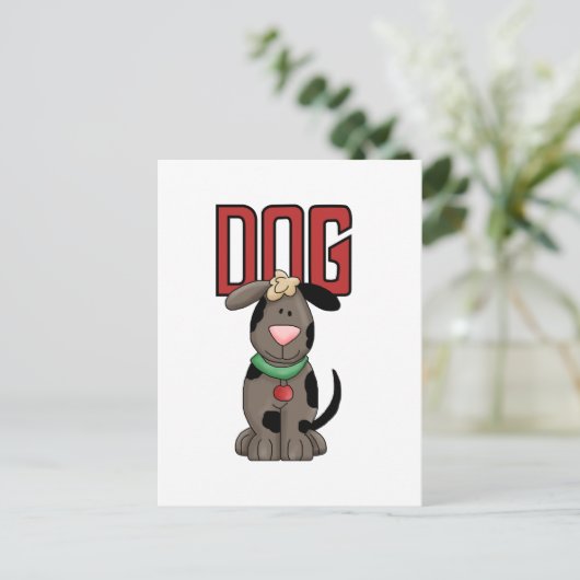 Hond T-shirts en geschenken Briefkaart (Staand voorkant)