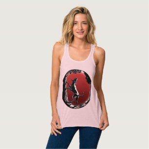 Hond Tanktop T-shirt Dames Jachthond Shirt