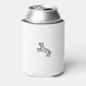 Hond Tattoo Blikjeskoeler (Blikje Achterkant)