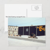 Hond team op de baai, Churchill, Manitoba Briefkaart (Voorkant / Achterkant)