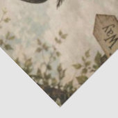 Hond Theepartij Wonderland Tissuepapier (Detail)