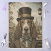 Hond Theepartij Wonderland Tissuepapier (Craft)