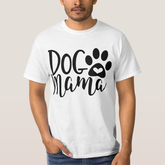 Hond thema heren t-shirt (Voorkant)