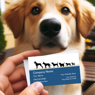 Hond Thema Huisdierontwerp Visitekaartje