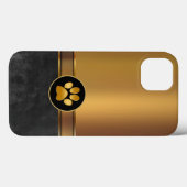 Hond Thema Pootafdruk Case-Mate iPhone Case (Achterkant (horizontaal))