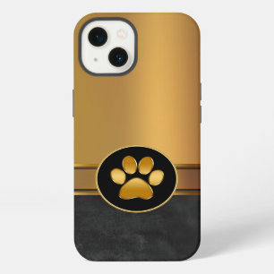 Hond Thema Pootafdruk iPhone 13 Hoesje