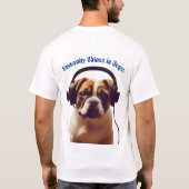 Hond-thema T-shirts voor Pet liefhebbers wereldwij (Achterkant)