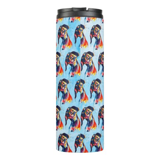 Hond Thermosbeker (Achterkant)