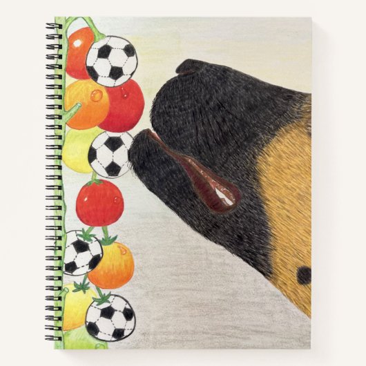 Hond&Tomaten Notitieboek (Voorkant)