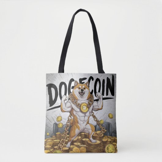 hond tote bag (Voorkant)
