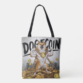 hond tote bag (Achterkant)