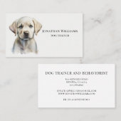Hond Trainer Gedragskundige Gehoorzaamheid Trainer Visitekaartje (Voorkant / Achterkant)