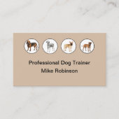 Hond Trainer Moderne Visitekaartjes (Voorkant)
