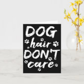 Hond trimmer gif kaart (Gele Bloem)