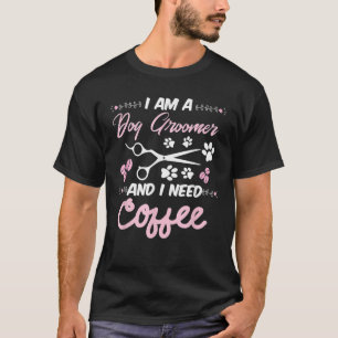 HOND Trimmer Huisdier Verzorging Schattig Kerstmis T-shirt