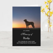 Hond Troostkaart aangepaste naam met foto Kaart (Gele Bloem)