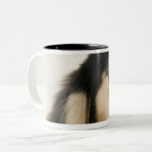 Hond Tweekleurige Koffiemok (Voorkant links)