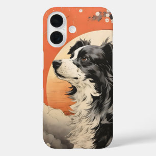 Hond Ukiyo-e iPhone 16 Hoesje